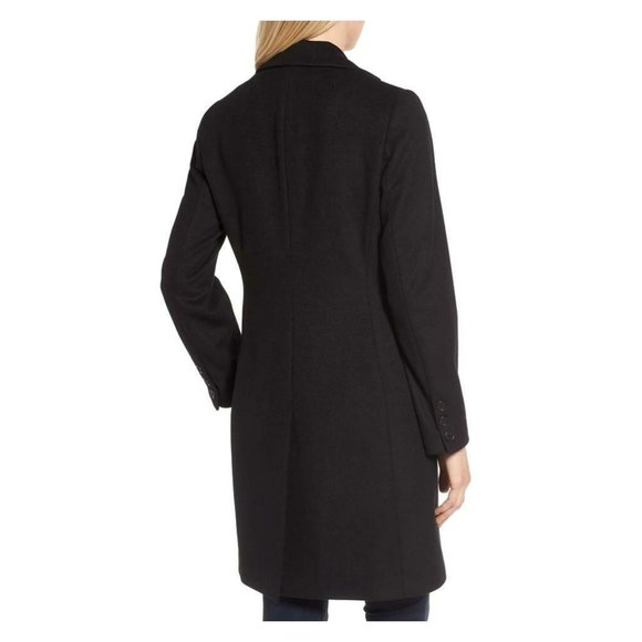 Kristen Blake Black Trench Coat - Picture 4 of 5